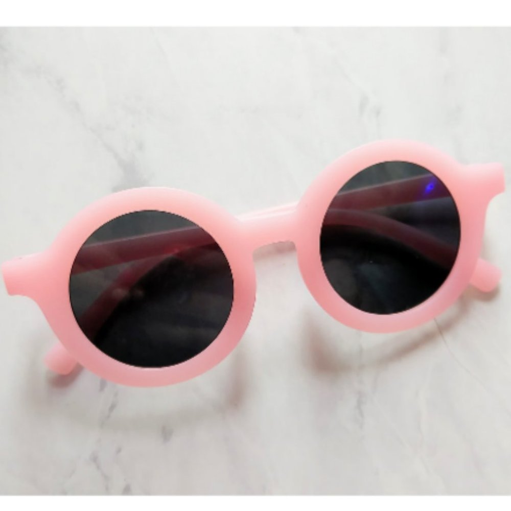 Sweet Pink Round Sunglasses - Baby/Toddler
